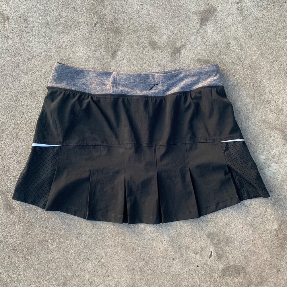 Pleated tennis skirt